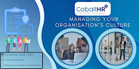 Managing Your Organisation’s Culture