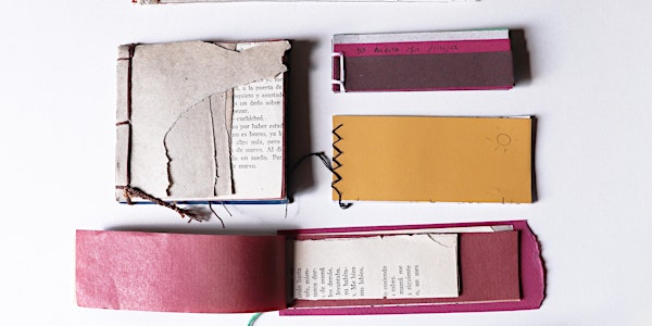 Llibres de cartró, viatgers, secrets... Enquadernació amb material reciclat