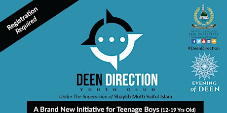 Deen Direction Youth Club primary image