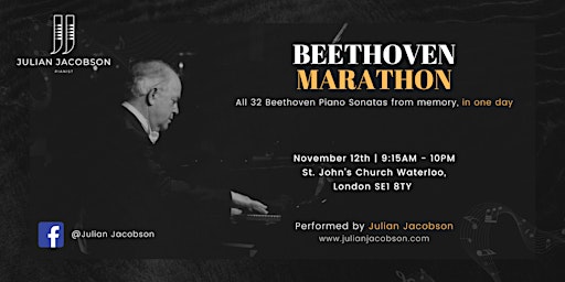 RECORDING: Beethoven Marathon - Julian Jacobson