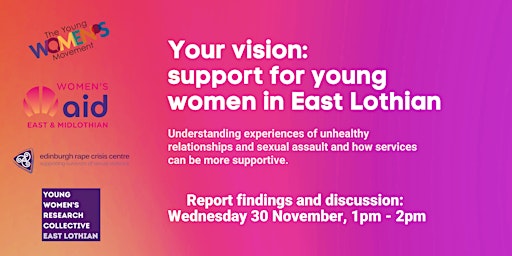 Your Vision: Support  for young women in  East Lothian