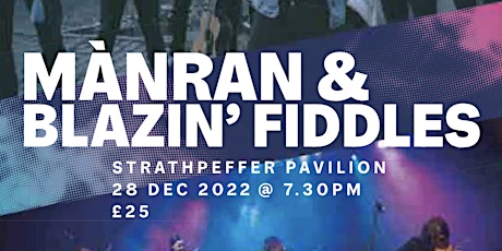 Mànran & Blazin' Fiddles live at Strathpeffer Pavilion primary image