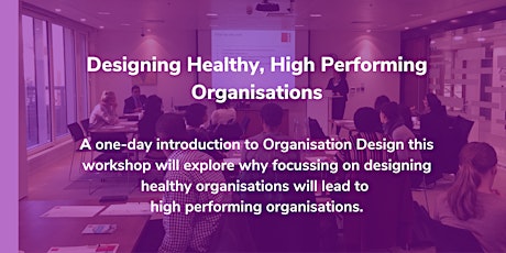 Designing Healthy, High Performing Organisations
