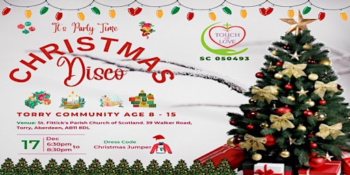 Christmas Disco Party for Torry Children aged 8 - 15yrs old