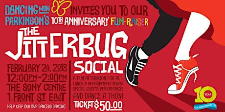 The Jitterbug Social - DWP's 10th Anniversary party! primary image