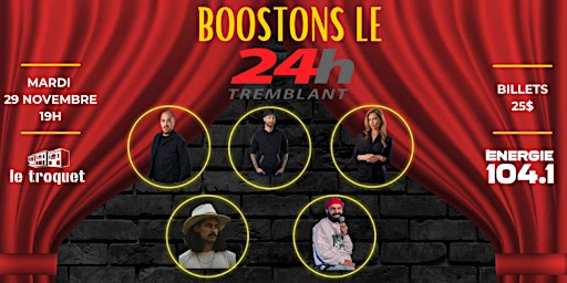 Boostons le 24h Tremblant