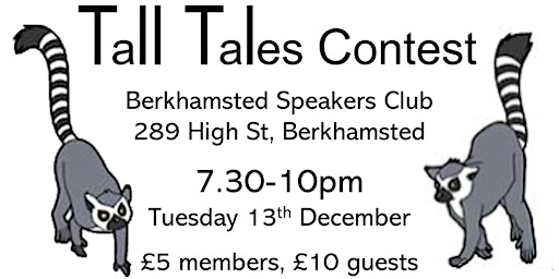 Berkhamsted Speakers - Tall Tales