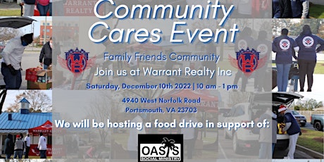 Warrant Realty Annual Food Drive