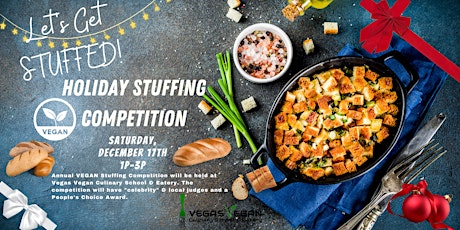 Let's Get Stuffed! HOLIDAY VEGAN STUFFING COMPETITION
