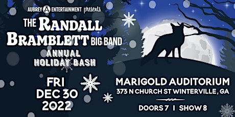 The Randall Bramblett Big Band Annual Holiday Bash @ Marigold Auditorium