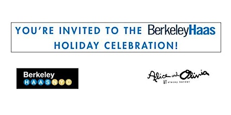 Holiday Celebration (Berkeley-Haas Alumni Network NY) primary image
