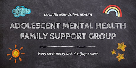 Adolescent Mental Health Family Support Group