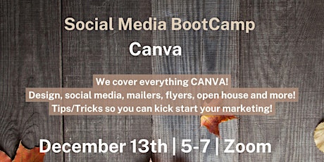 Social Media BootCamp: Canva