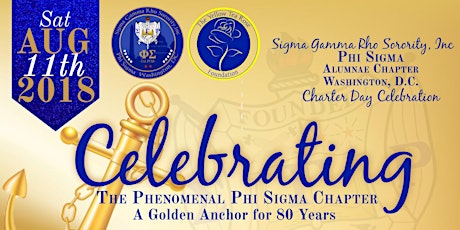 Phi Sigma 80th Charter Day Celebration primary image