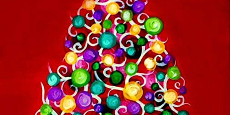 Contemporary Christmas Tree - Paint and Sip by Classpop!™