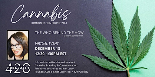 Cannabis Communication Roundtable: The Who Behind the How