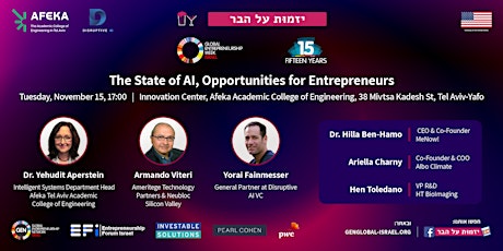 The State of AI, Opportunities for Entrepreneurs primary image