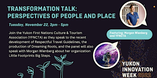Transformation Talk: Perspectives of People and Place