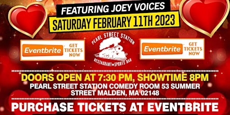 The Boston Comedy Show With Headliner Joey Voices & Emcee Mikey V. !