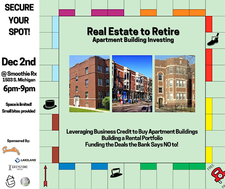Real Estate to Retirement: Apartment Building Investing Network Event image