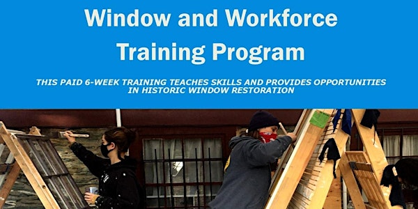 Window & Workforce Training Program Info Session