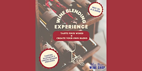 Hauptbild für Wine Blending Experience