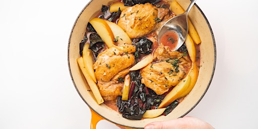 FREE Virtual Cooking Class: Cider Braised Chicken