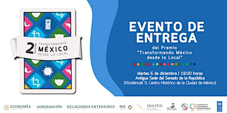 Evento de entrega del Premio "Transformando México desde lo Local" (2022)