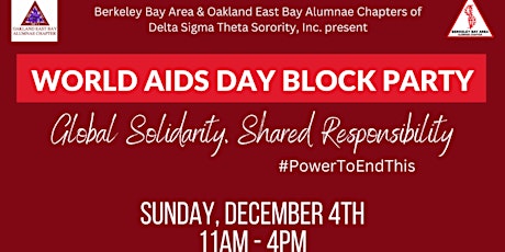 World AIDS Day Community Block Party