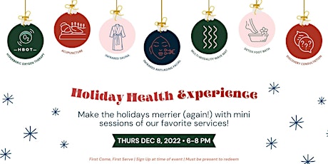 December Holiday Health Experience