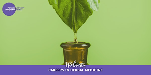 Webinar | Careers in Herbal Medicine