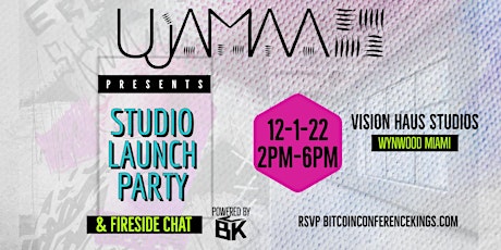 Ujamaa's Studio Launch Party | Dcentral Miami | Art Basel