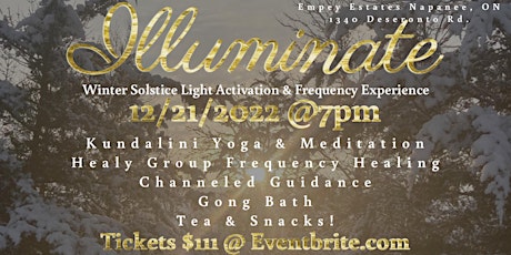 Illuminate: Winter Solstice Light Activation & Frequency Experience