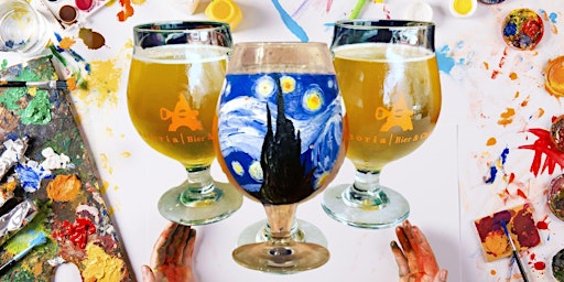 Paint your Beer Glass at Astoria Bier & Cheese