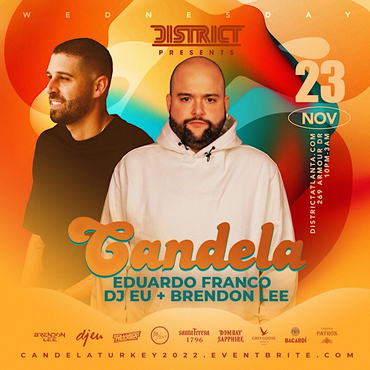 Candela Feat. DJ Eduardo Franco + DJ EU + Brendon Lee image