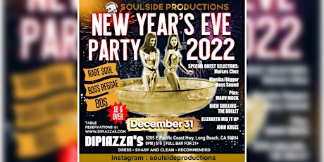 Soulside Productions Presents:  New Years Eve!