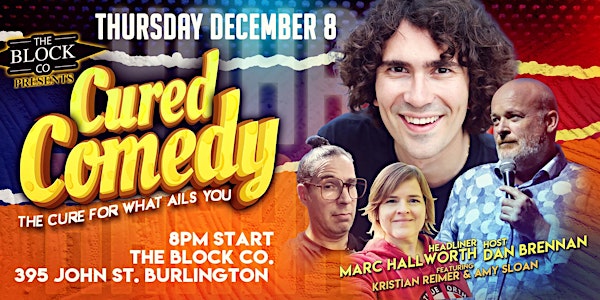 Cured Comedy Pro Show Presents Marc Hallworth