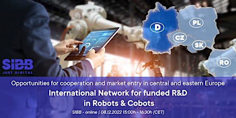 Hauptbild für International Network for  funded R&D in Robots & Cobots