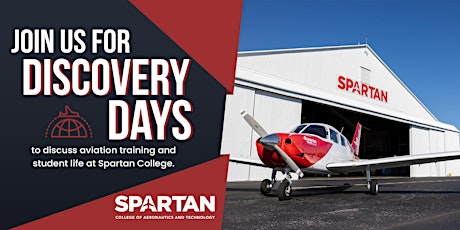 Spartan College - Tulsa Flight Discovery Days | Saturday, December 10th