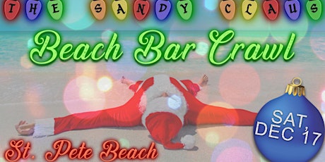 Sandy Claus Beach Bar Crawl