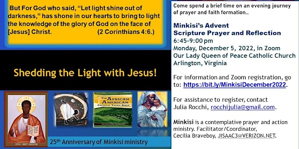 2022 Minkisi’s Advent Scripture Prayer