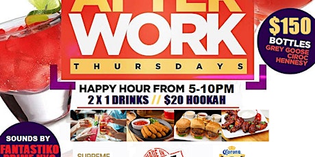 AFTERWORK THURSDAYS@MADE IN ASTORIA JAN 11th primary image