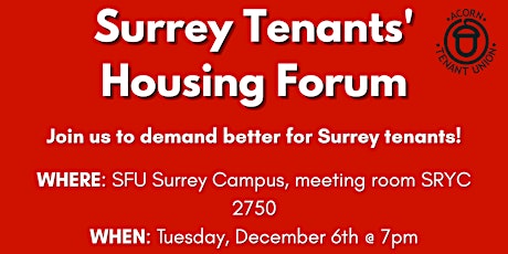 Surrey Tenants' Housing Forum