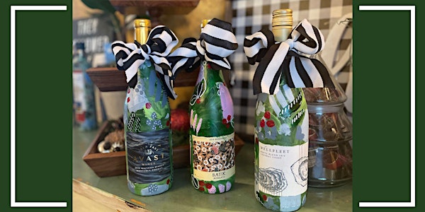 Painting Wine Bottles