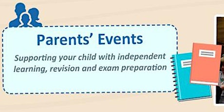 Supporting your child through revision and exams - KS4 parents event primary image