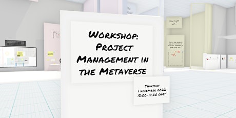 Workshop: Project Management in the Metaverse