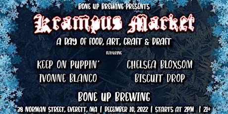 Krampus Market at Bone Up Brewing!