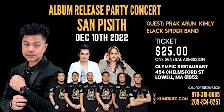 San Pisith Album Release Party Concert