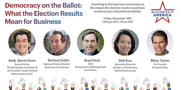 Democracy on the Ballot:  What the 2022 Election Results Mean for Business
