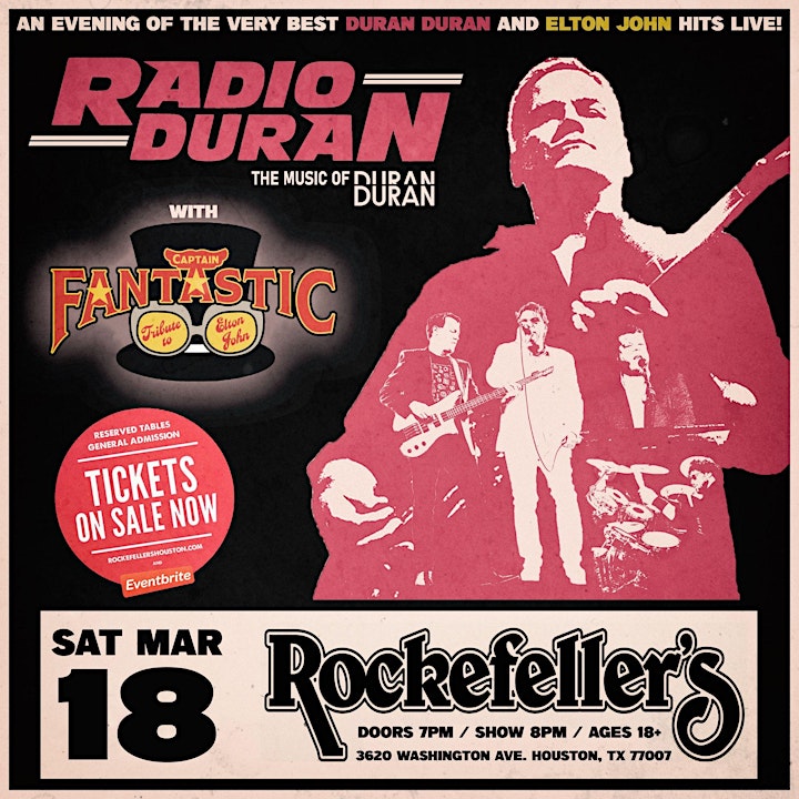 Radio Duran - Duran Duran Tribute LIVE IN CONCERT image